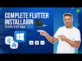 How to Install Flutter Step by Step 2025 Complete Flutter Setup Guide for Beginners