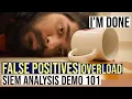 Log Analysis Tutorial Detailed Demo in QRadar 9 Tips to Reduce False Positives in SIEM Day 9