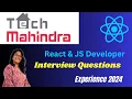 Tech Mahindra interview questions and answers ReactJs JS Tech Mahindra Interview Experience