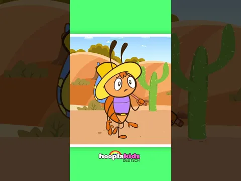 La Cucaracha - Kakerlaken-Kinderlied🪳#shorts #kidssongs #hooplakidzdeutsch