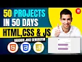 50 Projects In 50 Days - HTML CSS JS