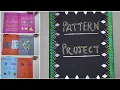 Maths Pattern Project Project for class 2nd 3rd 4th Easy pattern project for kids