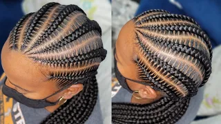 Stitch Braids feedin braids Straight Back Braids
