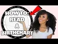 How To Read A BIRTH CHART In 5 EASY Steps Beginner Friendly 2019