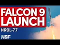 Lagu SpaceX Falcon 9 launches NROL-77