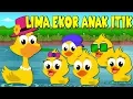Lagu Kanak Kanak Melayu Malaysia - LIMA EKOR ANAK ITIK - 5 little ducks Malay