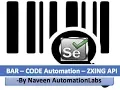Automate BarCode using ZXing API in Selenium WebDriver