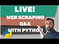 Python Web Scraping Q A Live Coding