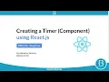 React js Tutorial Coding a Simple Timer Component for Beginners
