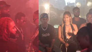 wizkid and shenseea live at the same club in lagos 