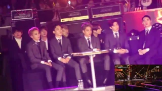 Download BTS, EXO, Cnblue reaction to Blackpink [SBS gayo] 2016 fancams MP3