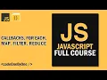 JavaScript Full Course 2025 PART 12 Callbacks For Each Map Filter Reduce