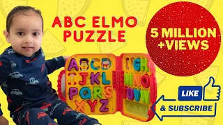 ABC with Amitoj + Elmo ABC Scavenger hunt + ABC Puzzle + Fun with ABC