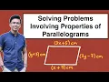 Solving Problems Involving Properties of Parallelogram MathTeacherGon