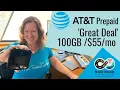 AT T Prepaid - 100GB for Hotspots Routers Tablets Great Deal Plan Upgrade