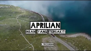 aprilian insan yang tersakiti lirik 