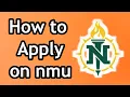 How to Apply on nmu in 2024