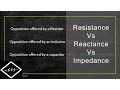 Resistance Vs Reactance Vs Impedance Explained TheElectricalGuy