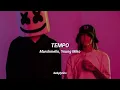 Tempo - Marshmello, Young Miko | English translation