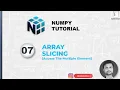 7 How To Access Multiple Elements Using Array Slicing in NumPy