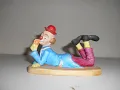 Lefton China - Clown smelling a flower figurine Antique Store Find