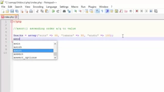 Php Tutorial in Hindi Part-25 Manipulating Array