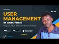 WordPress Frontend User Management Add Edit Delete Users with JetEngine Elementor