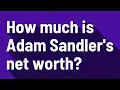 How much is Adam Sandler s net worth