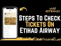 How To Check Etihad Airways Ticket Confirmation EASY