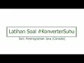 Pemrograman Java Console Latihan Soal