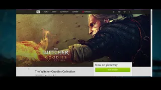 giveaway PC Gaming The Witcher Goodies Collection