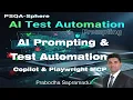 Generating and executing automation test scripts using AI prompts - Github Copilot and Playwright MCP