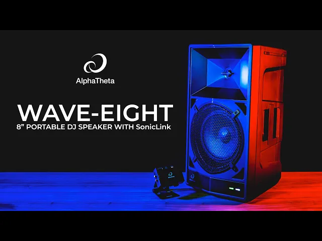 Alphatheta presenta Wave-Eight, primer altavoz inalámbrico para DJ con baja  latencia