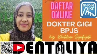 cara mudah daftar online fktp praktek dokter gigi bpjs jkn mobile daftar jarak jauh daftar h 1