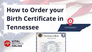 How to Order Your Tennessee Birth Certificate Vital Records Online