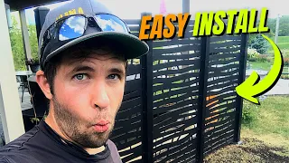 How to Install Privacy Screens Easily Clean Modern Lighting