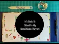 Back To School In My Social Media Planner