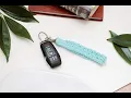 Crochet Wristlet Strap Easy Crochet Wristlet Strap Crochet Keychain Crochet Wrist Strap Beginner