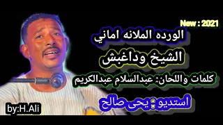 الشيخ وداغبش    اشوفك تاني يا الوردة الملانه اماني   دندنها