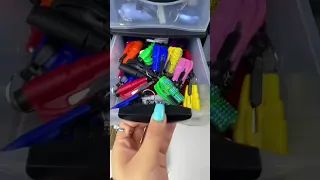 Jessica’s all blue order!!!🥶🥶#asmr #usa #keychain #selfdefense #safety #gift #packing #shorts