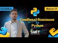 AI Data Science Class 04 Conditional Statements in Python May 6 2025