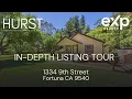 1334 9th Street Fortuna CA 95540 In Depth Home Tour