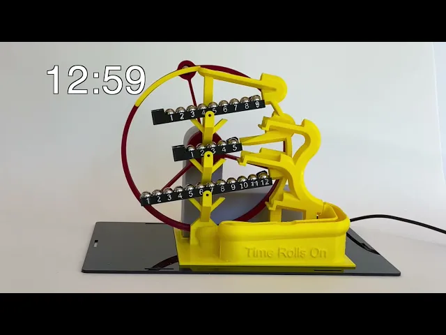 Marble Clock "Time Rolls On" video thumbnail