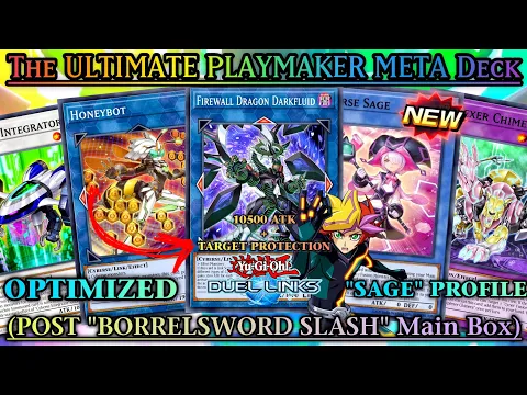 Download MP3 The ULTIMATE PLAYMAKER META Deck: OPTIMIZED Firewall Dragon Darkfluid Deck [DUEL LINKS]