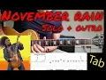 Download Lagu 🎼 NOVEMBER RAIN 🎼 [SOLO 1, 2 \u0026 OUTRO] by Guns n' Roses