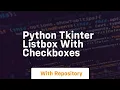 python tkinter listbox with checkboxes