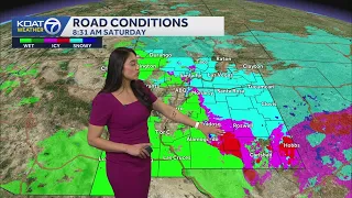Road conditions in New Mexico