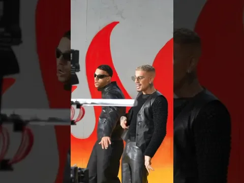 ASÍ SE GRABO ESTE PALO 🔥🔥 😈❌🦊 #lanena  #lyanno #rauwalejandro #behindthescene #musicvideo