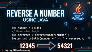Frequently Asked Java Program 01 Reverse A Number