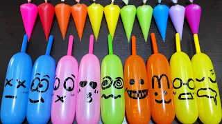 MAKING SLIME WITH PIPING BAG VS BALLOON ! SATISFYING VIDEOS #7604
